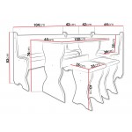 Σετ Τραπεζαρίας Thomas-Xruso - Drus