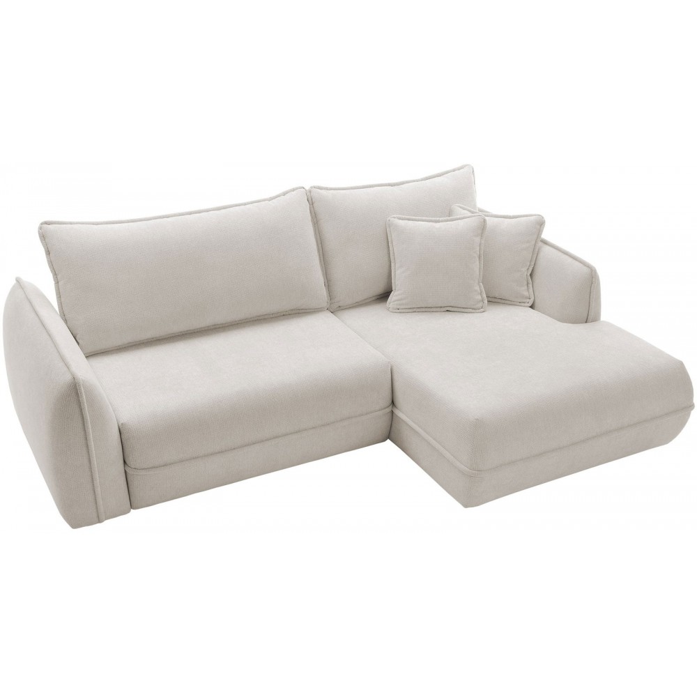 Γωνιακός καναπές Moho-Αριστερή-Λευκό