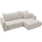Γωνιακός καναπές Moho-Αριστερή-Λευκό