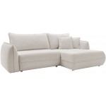Γωνιακός καναπές Moho-Αριστερή-Λευκό