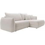 Γωνιακός καναπές Moho-Αριστερή-Λευκό
