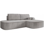 Γωνιακός Καναπές Koro-Αριστερή-Γκρι Σκούρο