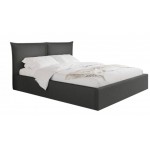 Επενδυμένο κρεβάτι Pirkun-160 x 200-Ανθρακί 215x167x98