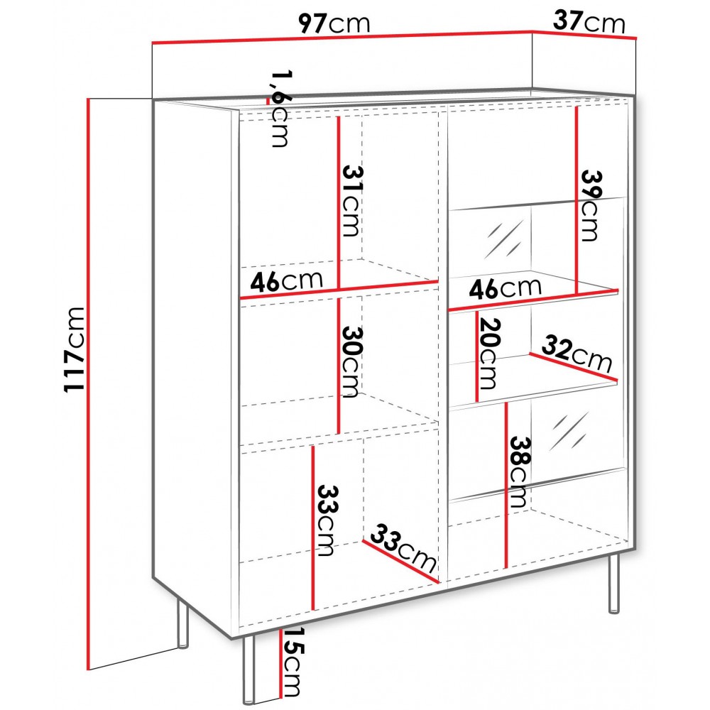 Βιτρίνα Tewos