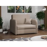 Πολυθρόνα κρεβάτι Viva Loft I-Μπεζ 95x98x85