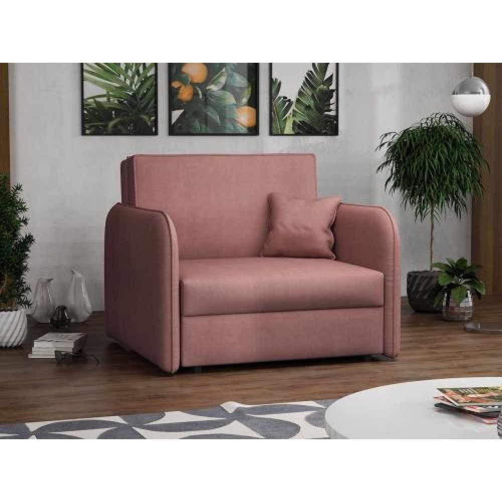 Πολυθρόνα κρεβάτι Viva Loft I-Ροζ 95x98x85