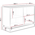 Μπουφές Zarpant 2D-Cashmere