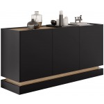 Μπουφές Zarpant 3D-Μαύρο