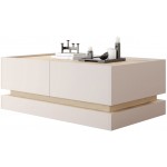 Τραπεζάκι Σαλονιού Zarpant L97 4K-Cashmere 97x60x40