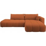 Γωνιακός Καναπές Furyn Otwarty-Αριστερή-Κεραμιδί