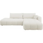 Γωνιακός Καναπές Furyn Otwarty-Δεξιά-Κρεμ 262x145x72