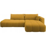 Γωνιακός Καναπές Furyn Otwarty-Δεξιά-Μουσταρδί 262x145x72