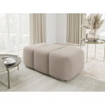 Πουφ Furyn-Καφέ Ανοιχτό