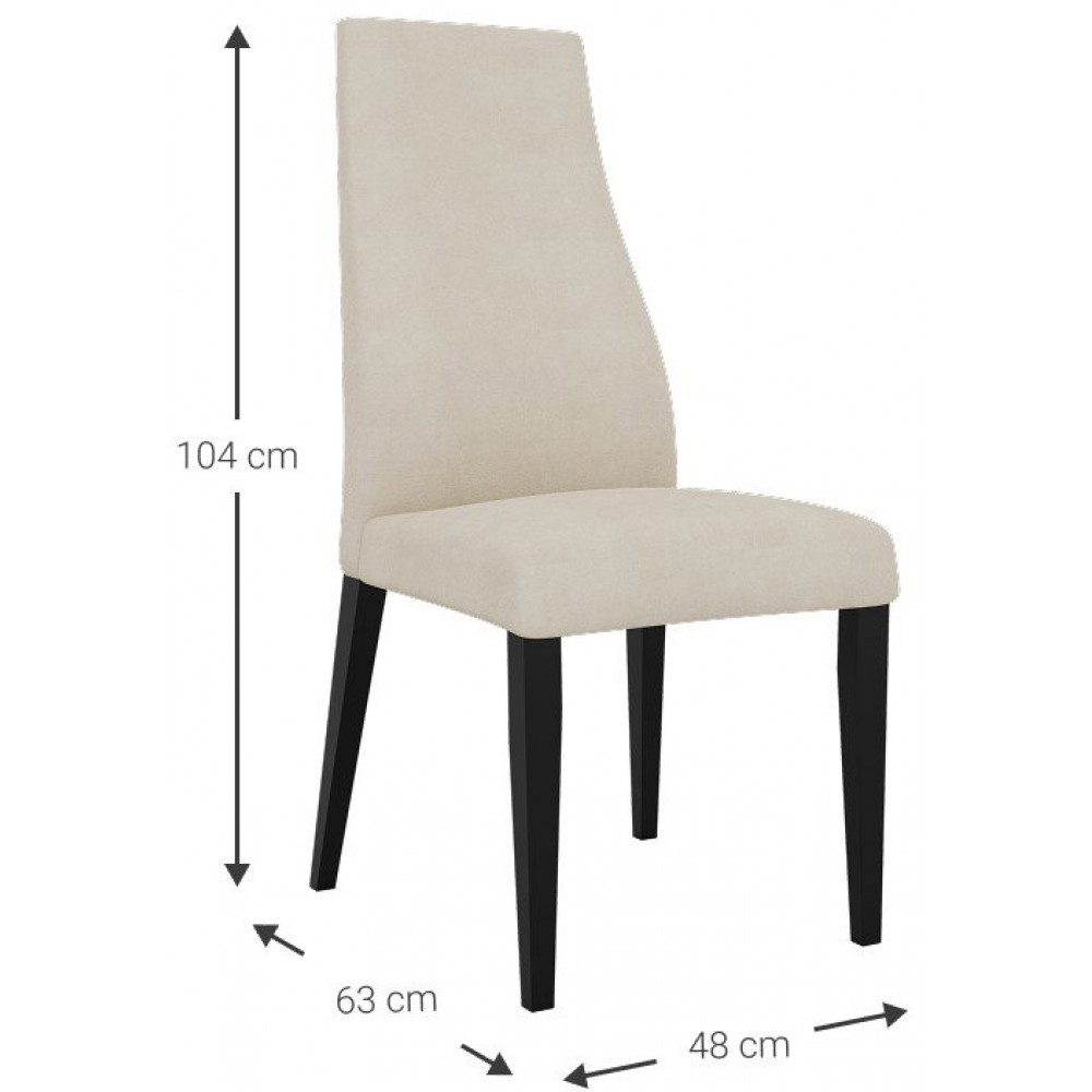 Καρέκλα Dorin 48x63x104