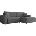 Γωνιακός καναπές Floryn-Ανθρακί