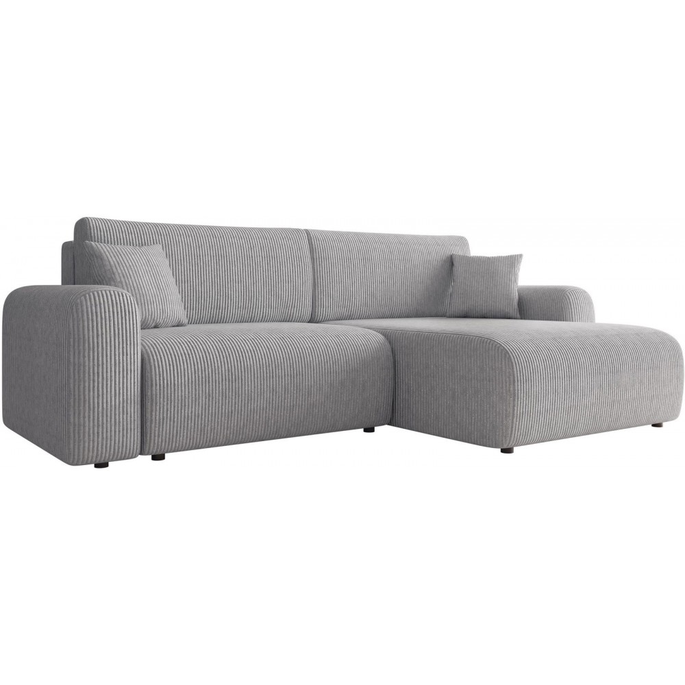 Γωνιακός καναπές Floryn-Γκρι