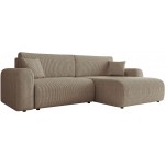Γωνιακός καναπές Floryn-Καφέ Ανοιχτό