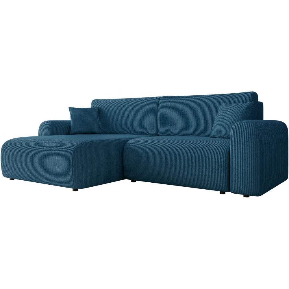 Γωνιακός καναπές Floryn-Μπλε
