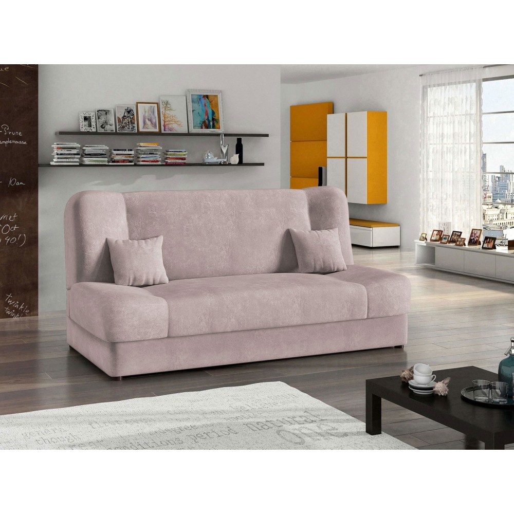 Καναπές - κρεβάτι Jonas-Ροζ