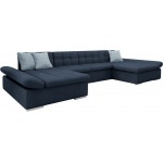 Γωνιακός καναπές Alia-Μπλε Σκούρο
