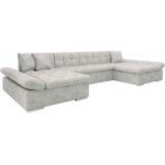 Γωνιακός καναπές Alia-Γκρι Ανοιχτό