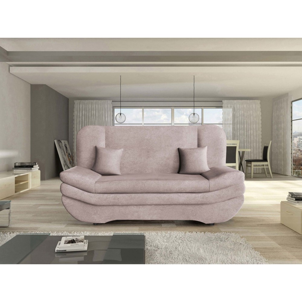 Καναπές - κρεβάτι Weronika-Ροζ