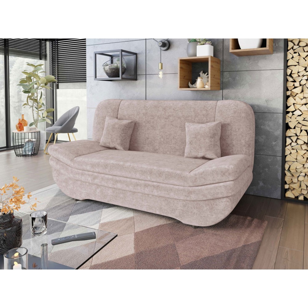 Καναπές - κρεβάτι Weronika-Ροζ