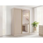 Ντουλάπα Tireno 2D συρόμενη-Μπεζ