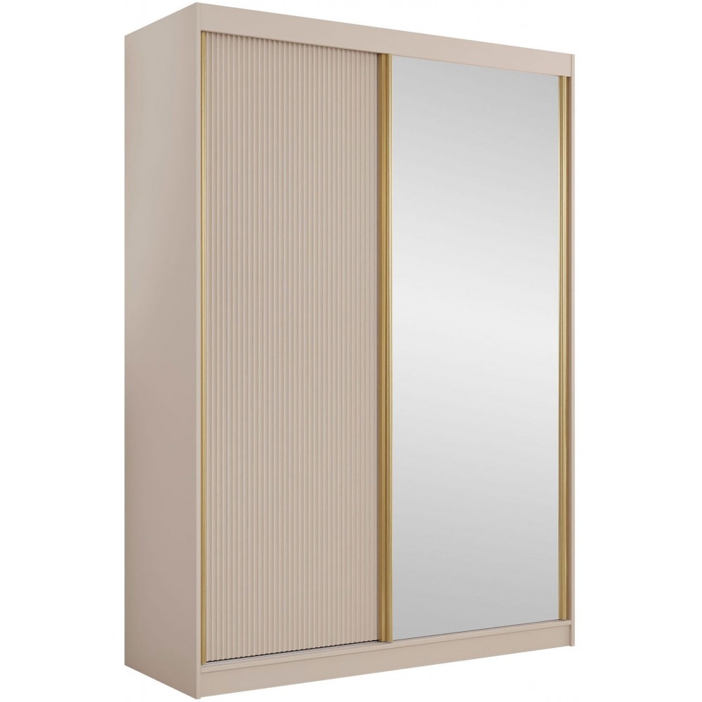 Ντουλάπα Tireno 2D συρόμενη-Μπεζ