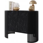 Μπουφές Fikoli-Μαύρο Μάρμαρο - Μαύρο