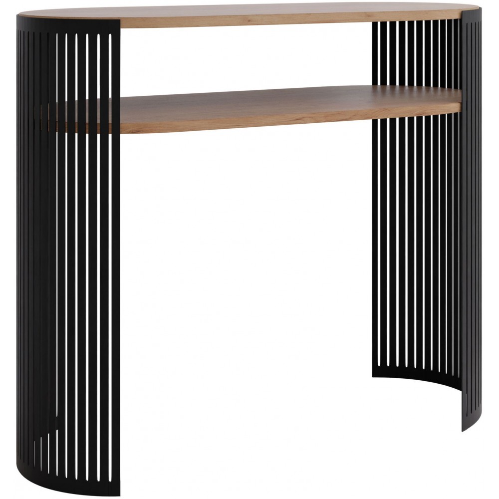 Κονσόλα Fikoli-Δρυς - Μαύρο