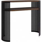 Κονσόλα Fikoli-Μαύρο - Καφέ