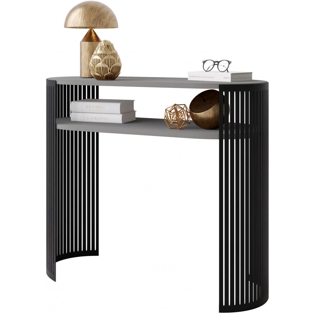 Κονσόλα Fikoli-Γκρι - Μαύρο