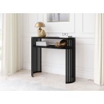 Κονσόλα Fikoli-Μαύρο Μάρμαρο - Μαύρο