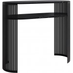 Κονσόλα Fikoli-Μαύρο Μάρμαρο - Μαύρο