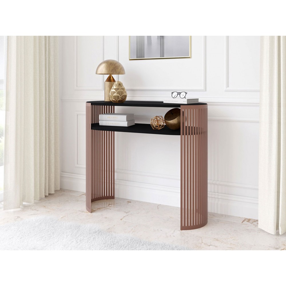 Κονσόλα Fikoli-Μαύρο - Χάλκινο