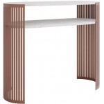 Κονσόλα Fikoli-Λευκό Μάρμαρο - Χάλκινο