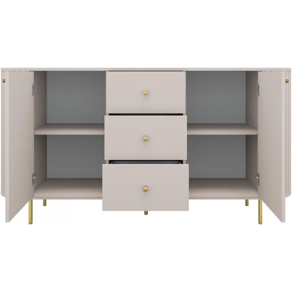 Μπουφές Ovelia 2D-Μπεζ