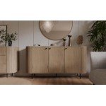 Μπουφές Ovelia 3D-Φυσικό 164.6x42.3x85.4