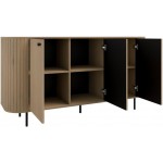 Μπουφές Ovelia 3D-Φυσικό 164.6x42.3x85.4