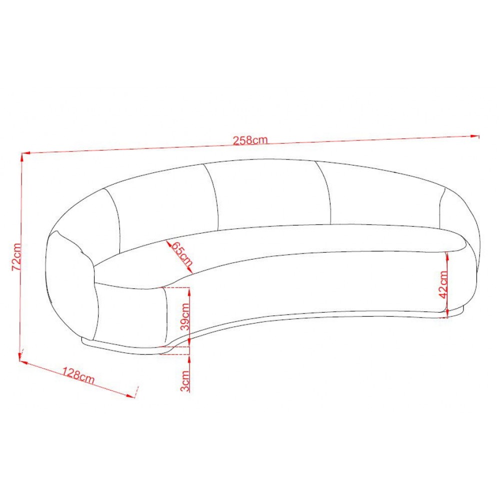 Καναπές Veluna