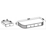 Κονσόλα Ovelia -Φυσικό