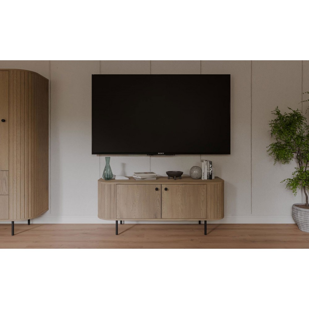 Έπιπλο Τηλεόρασης Ovelia 2D-Φυσικό