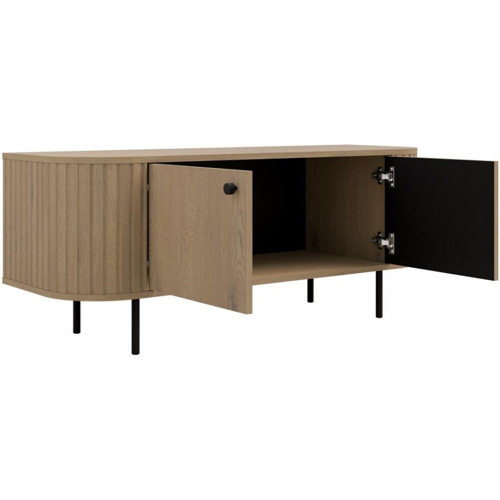 Έπιπλο Τηλεόρασης Ovelia 2D-Φυσικό