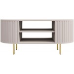 Τραπεζάκι Σαλονιού Ovelia-Μπεζ