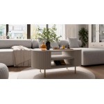 Τραπεζάκι Σαλονιού Ovelia-Μπεζ