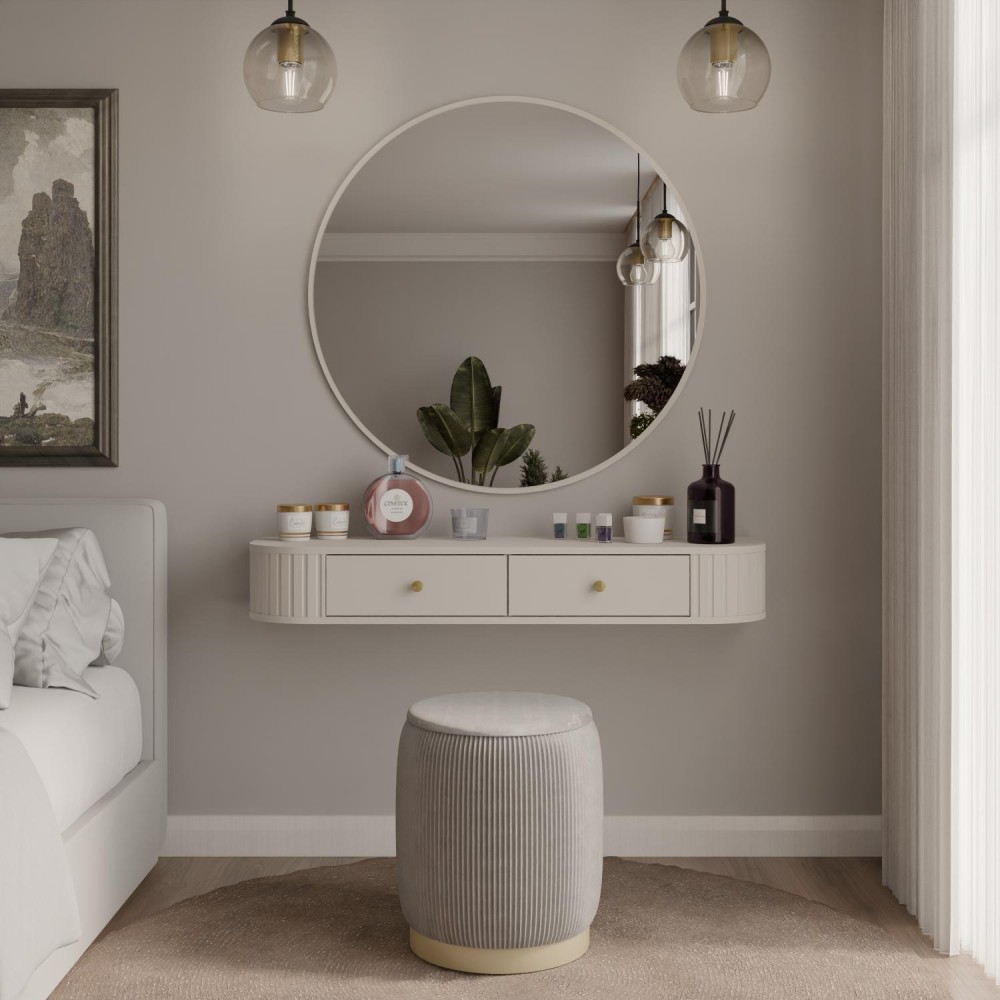 Καθρέπτης Ovelia-Μπεζ