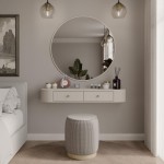 Καθρέπτης Ovelia-Μπεζ