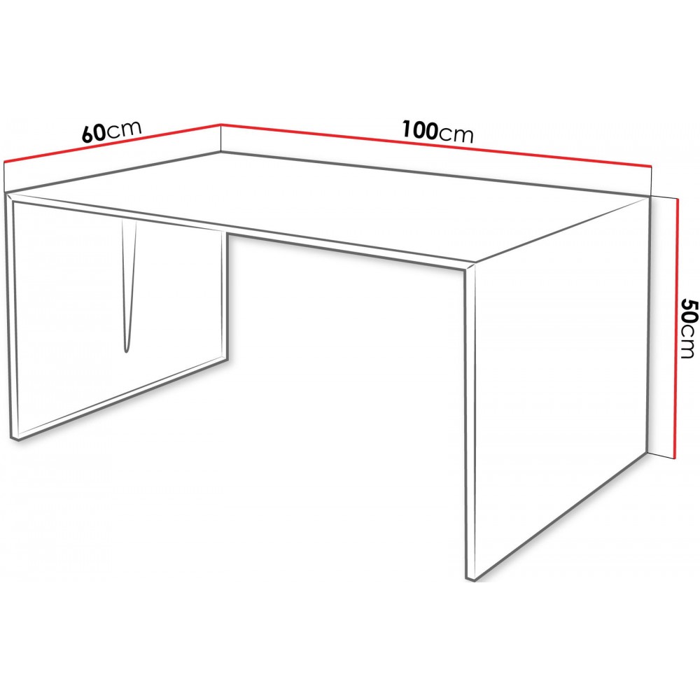 Τραπεζάκι Σαλονιού Mocca IV-Μαύρο