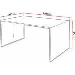 Τραπεζάκι Σαλονιού Mocca IV-Μαύρο